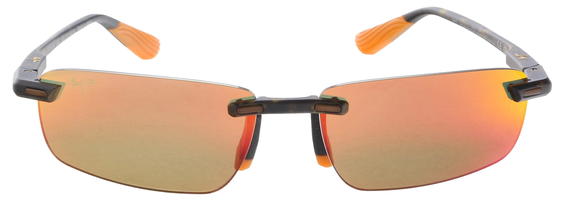 Maui Jim MJ0630S002 Polarized Sunglasses Burnt Orange Brilliance
