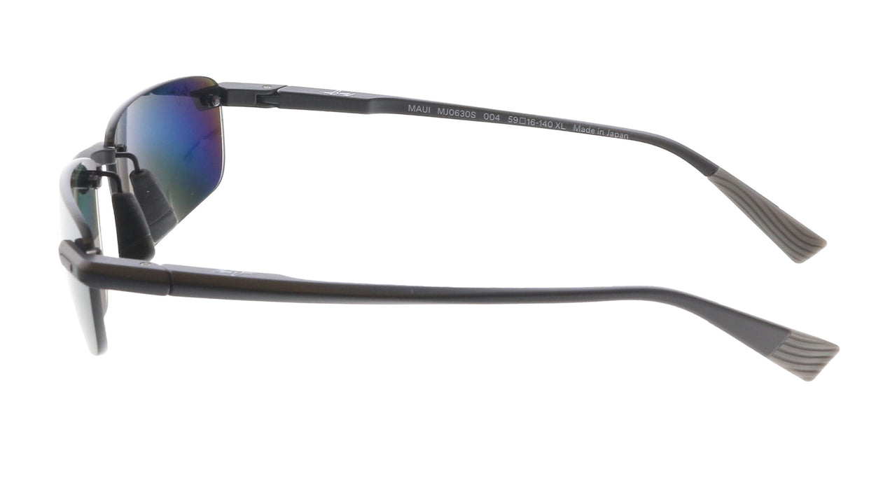Maui Jim MJ0630S004 Polarized Sunglasses Matte Black Mimalism