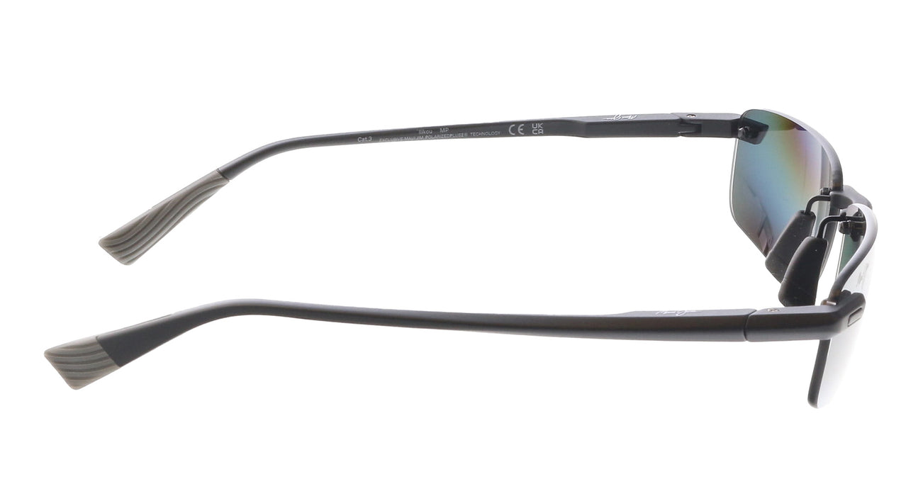 Maui Jim MJ0630S004 Polarized Sunglasses Matte Black Mimalism