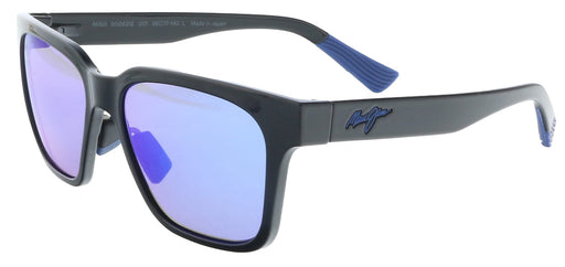 Maui Jim MJ0631S001 Square Polarized Sunglasses Matte Black Frame