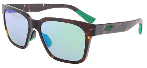 Maui Jim MJ0631S002 Square Tortoiseshell Polarized Sunglasses
