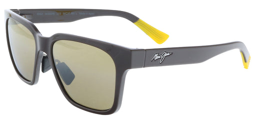 Maui Jim MJ0631S003 Square Polarized Sunglasses Shy Brown Frame