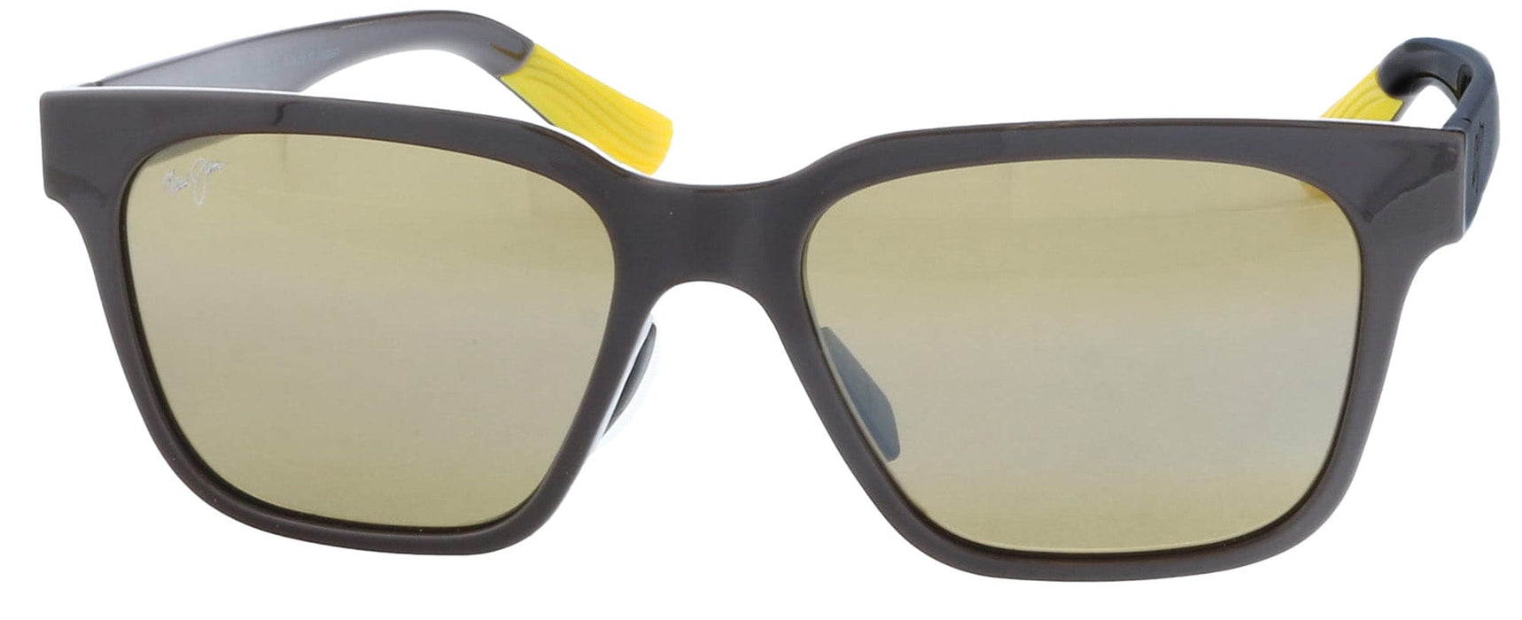 Maui Jim MJ0631S003 Square Polarized Sunglasses Shy Brown Frame