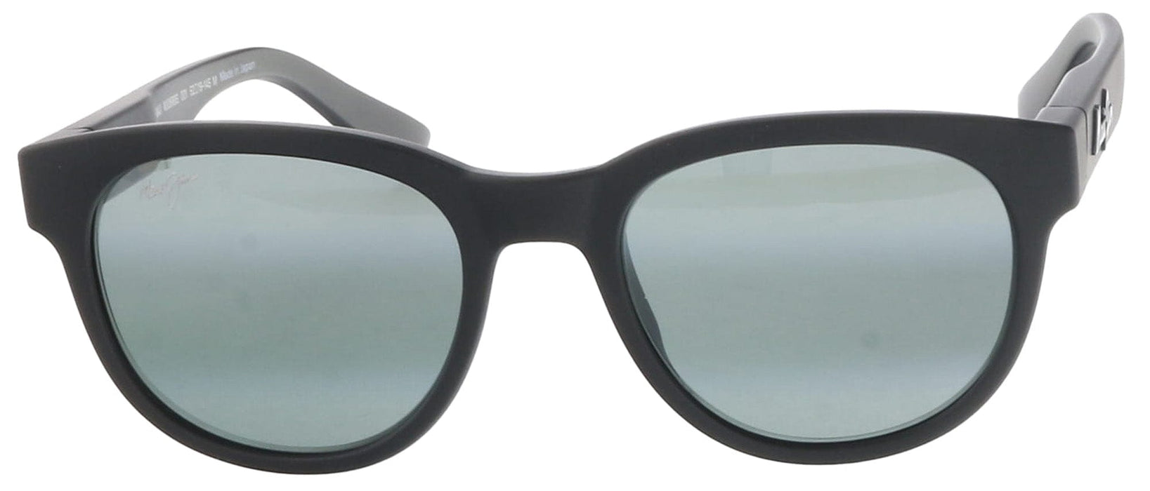 Maui Jim MJ0668S001 Classic Black Round Sunglasses Grey Gradient Polarized