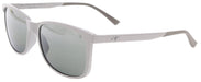Maui Jim MJ0672S-004 Sleek Matte Grey Rectangular Sunglasses for Men
