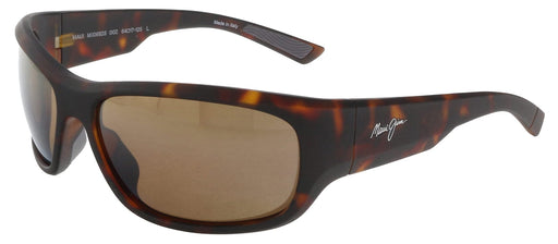 Maui Jim MJ0682S-002 Bold Havana Wrap Bronze Gradient Polarized