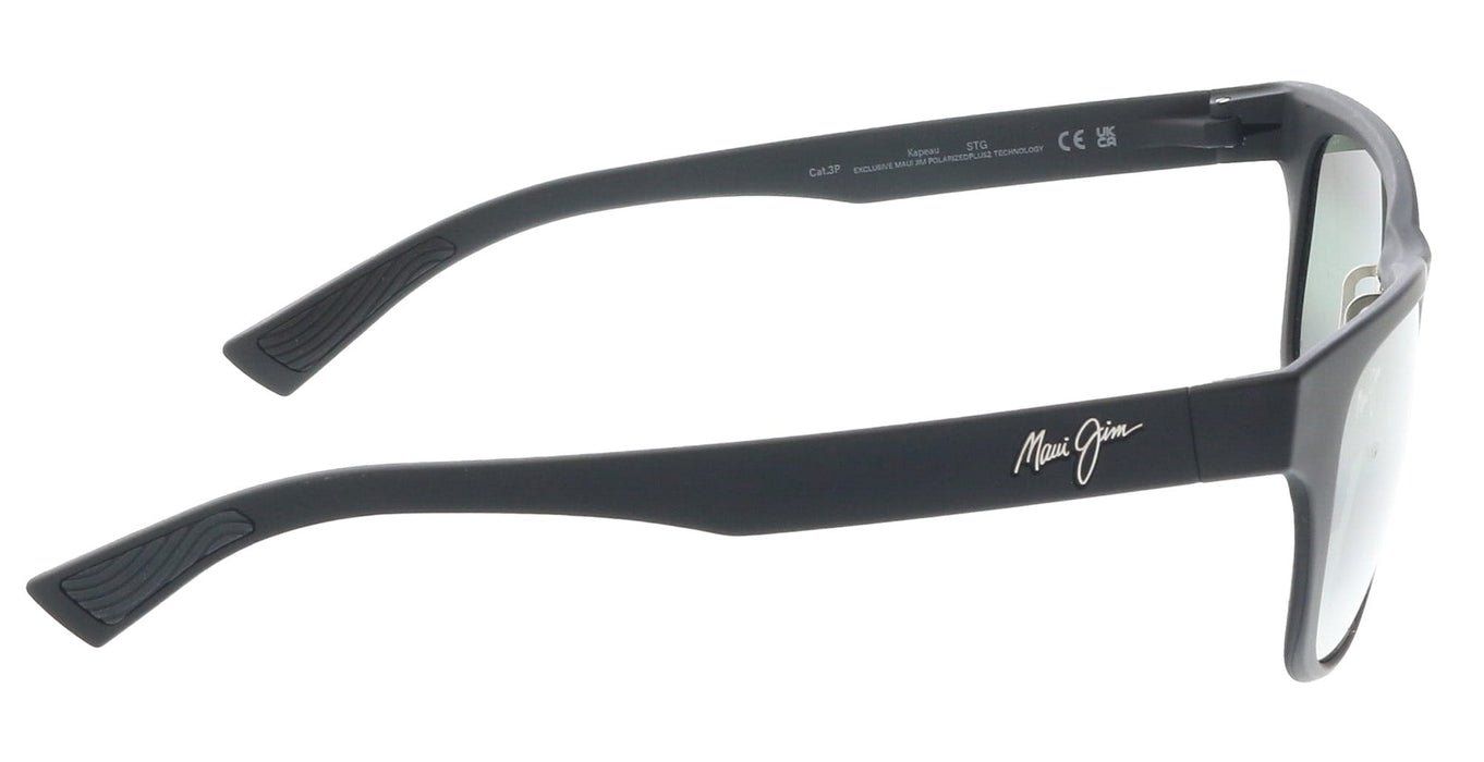 Maui Jim MJ0684S-001 Classic Black Square Grey Gradient Mirror
