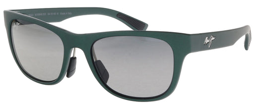 Maui Jim MJ0684S-003 Matte Green Adventure Sunglasses Polarized Grey Lenses