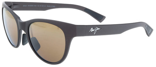 Maui Jim MJ0685S-002 Sleek Matte Brown Cat-Eye Bronze Polarized SuperThin