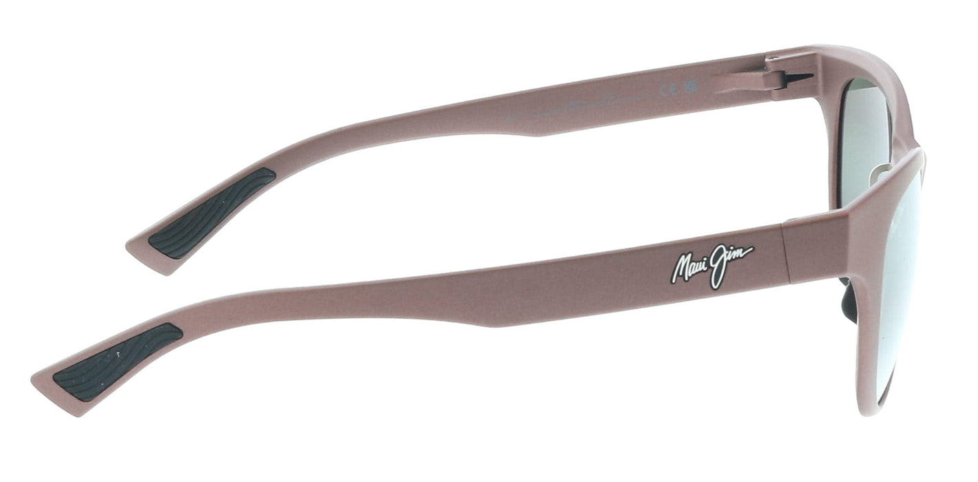 Maui Jim MJ0685S-003 Matte Dark Rose Cat-Eye Sunglasses Neutral Grey