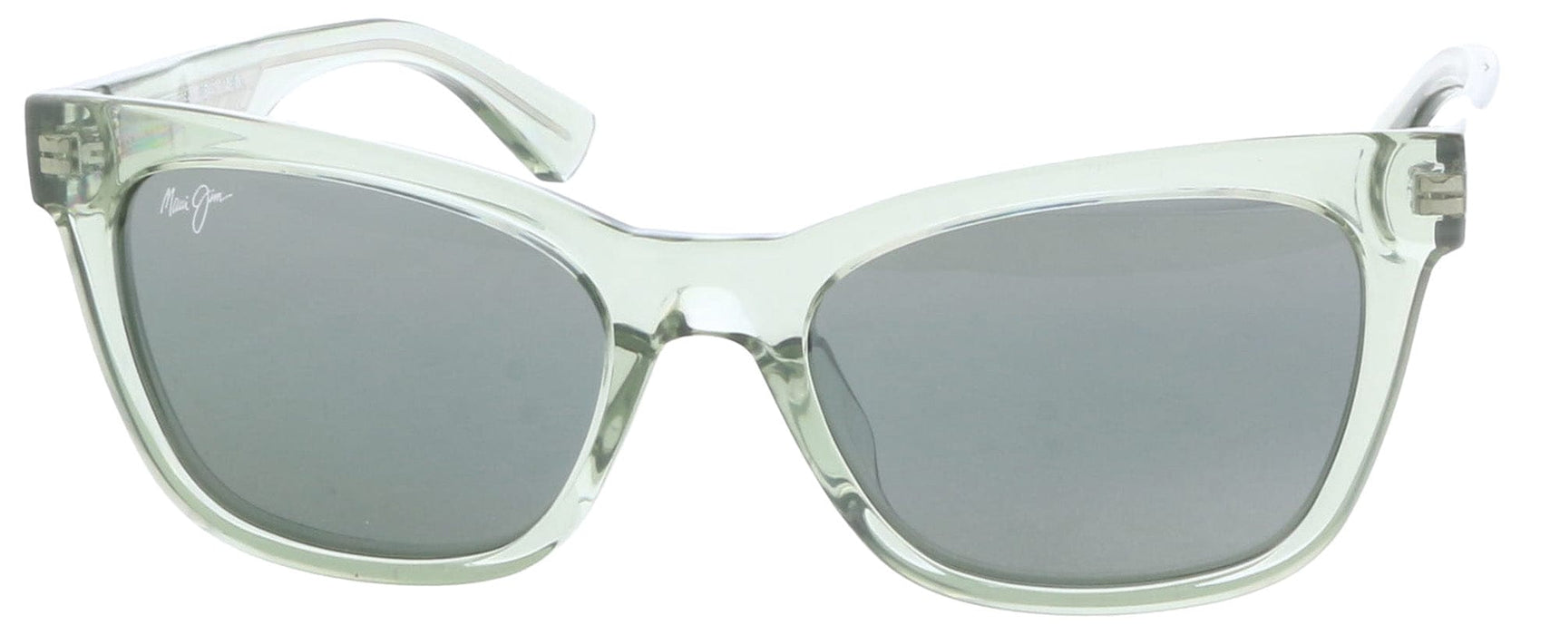 Maui Jim MJ0689S-003 Elegant Sage Green Cat-Eye Sunglasses Grey Polarized