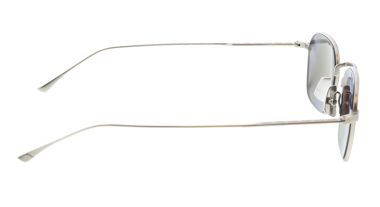 Maui Jim MJ0690S-003 Refined Silver Titanium Square Sunglasses Silver