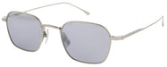 Maui Jim MJ0690S-003 Refined Silver Titanium Square Sunglasses Silver