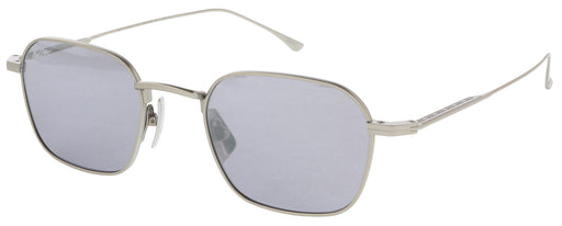 Maui Jim MJ0690S-003 Refined Silver Titanium Square Sunglasses Silver