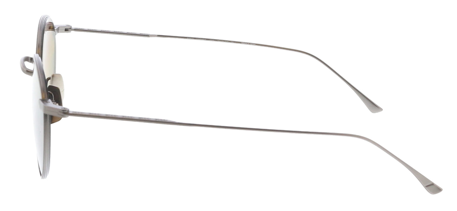 Maui Jim MJ0691S-002 Matte Dark Ruthenium Round Titanium Sunglasses HCL