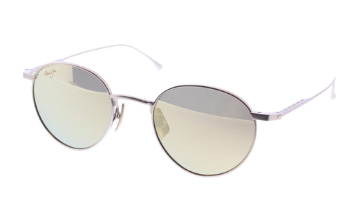 Maui Jim MJ0691S-003 Matte Bronze Round Titanium Sunglasses Hawaii Glow