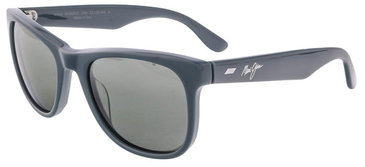 Maui Jim MJ0692S-004 Glossy Blue Square Acetate Sunglasses Grey Bi-Gradient