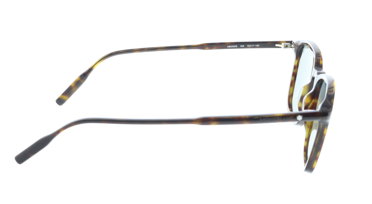 Montblanc MB0082S-002 Tortoiseshell Pantos Sunglasses Timeless Style