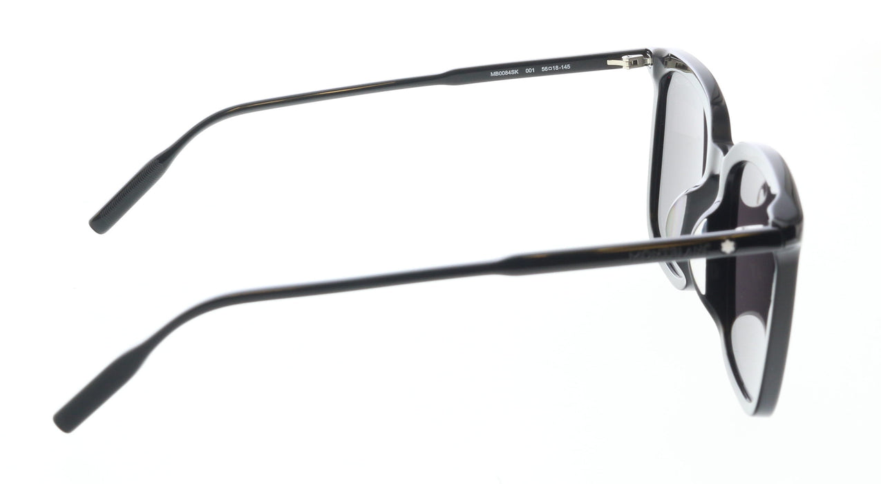 Montblanc MB0084SK-001  Black Square Frame Sunglasses Timeless Luxury Eyewear