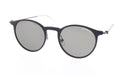 Montblanc MB0097S-009 Classic Black Round Sunglasses Minimalist Elegance