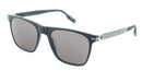 Montblanc MB0248S-001 Matte Black Square Sunglasses Modern Performance Style