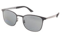 Montblanc MB0331S-001 Sleek Matte Black Sunglasses Minimalist Style