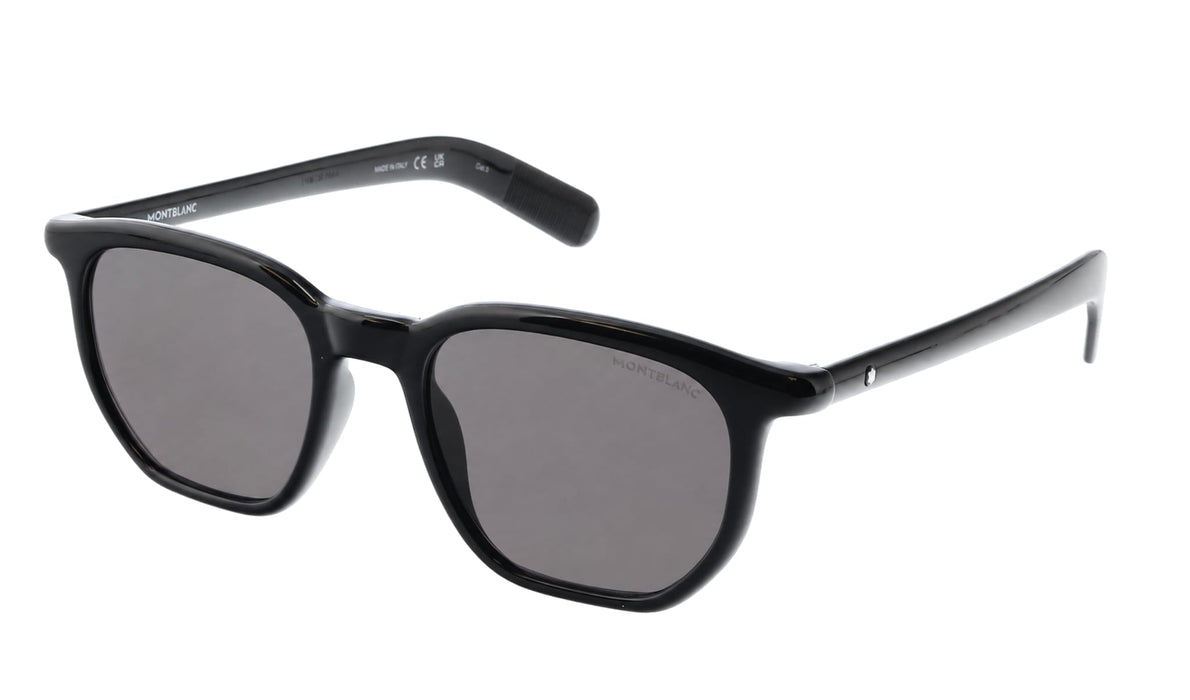 Montblanc MB0352S-001 Black Classic Sunglasses Effortless, Contemporary Cool