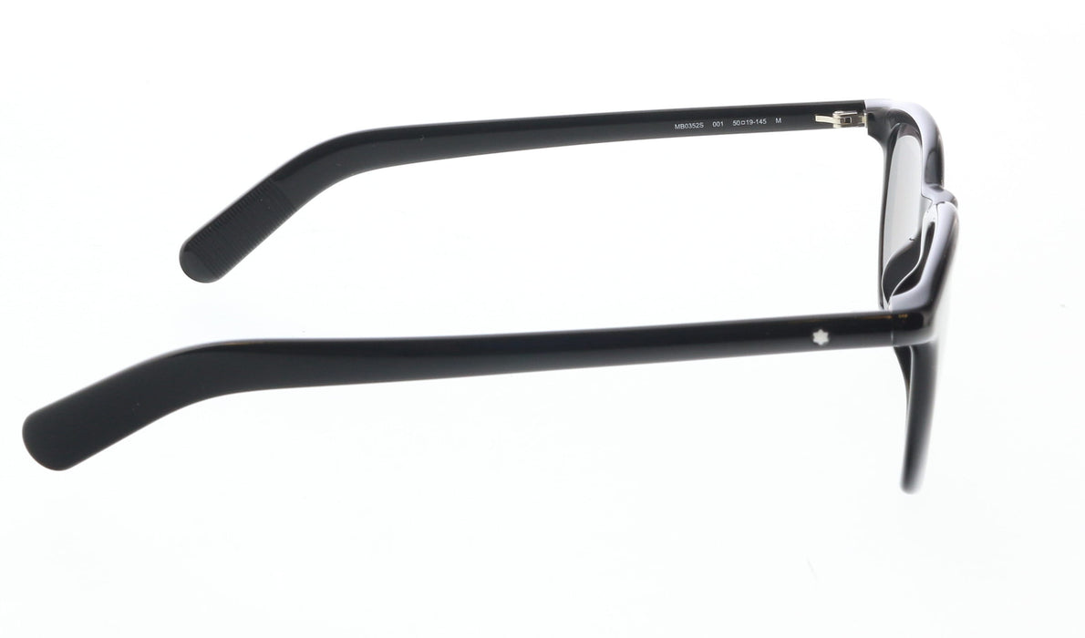 Montblanc MB0352S-001 Black Classic Sunglasses Effortless, Contemporary Cool