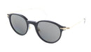 Montblanc MB0362S-001 Black & Gold Round Sunglasses Art Deco Style