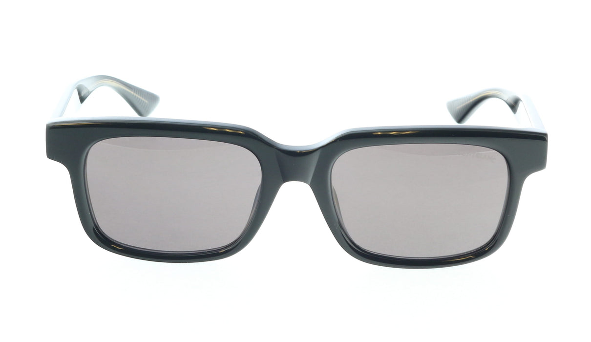 Montblanc MB0383S-001 Bold Black Square Sunglasses Minimalist Statement