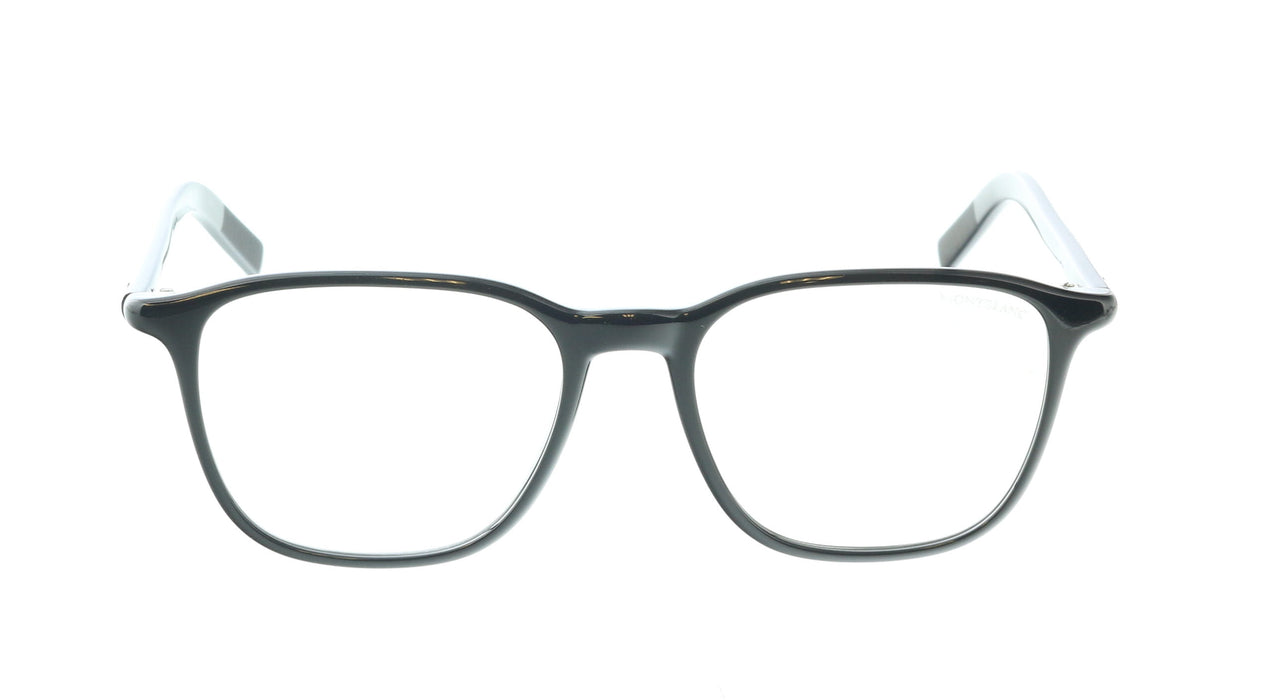 Montblanc MB0386S-001 Tortoise Square Sunglasses Timeless Style