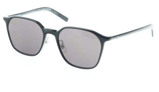 Montblanc MB0420SK-001 Jet Black Sunglasses Rounded Square Frames