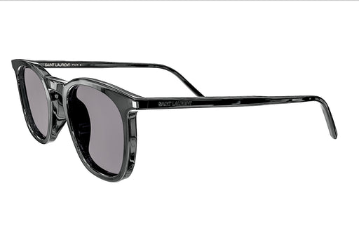 Saint Laurent SL 623-001 Black round Sunglasses