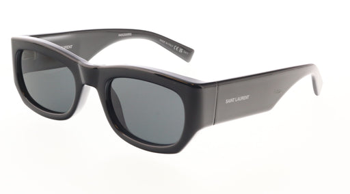 Saint Laurent SL 713-001 Black round Sunglasses