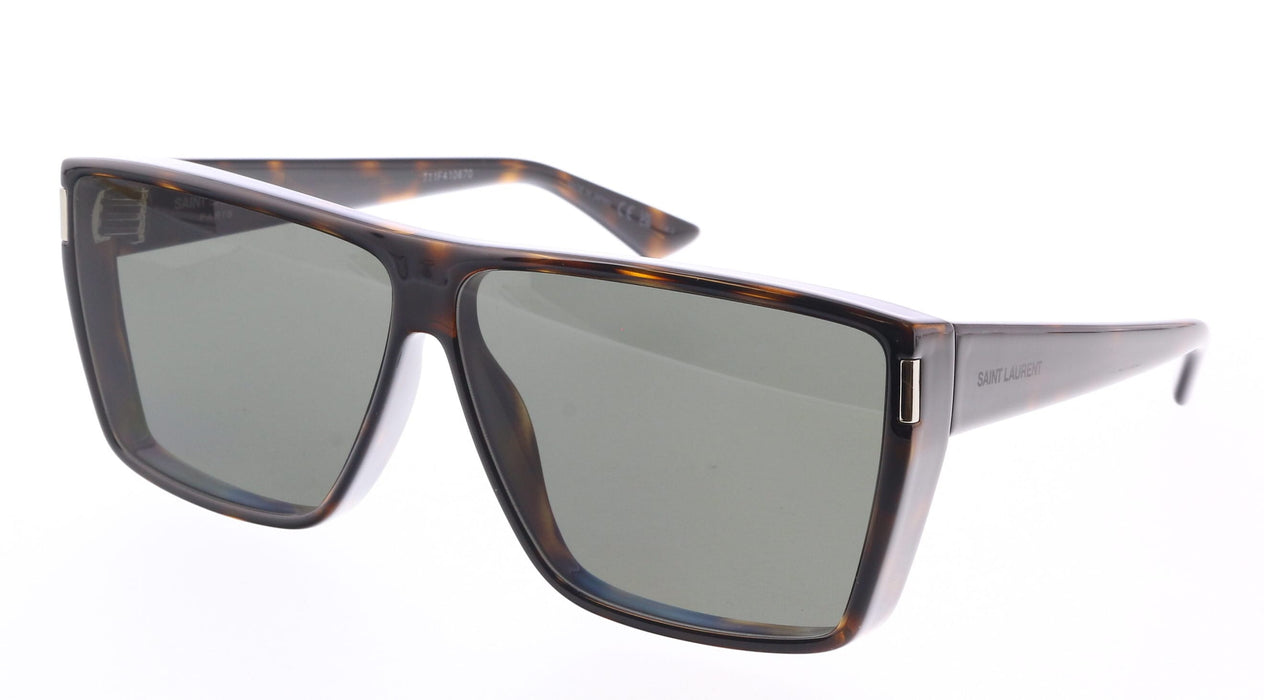 Saint Laurent SL 756-002 Havana square Sunglasses