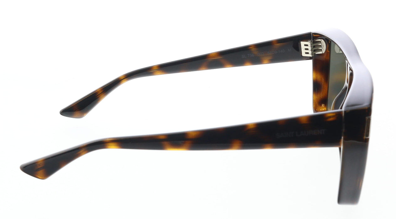 Saint Laurent SL 756-002 Havana square Sunglasses