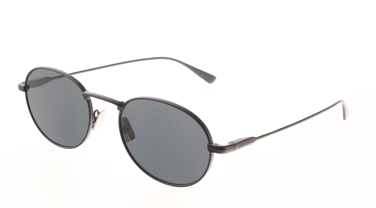 Saint Laurent SL 799-001 Urban  Matte Black Round Metal Sunglasses with