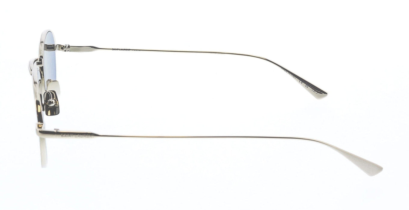 Saint Laurent SL 799-003 Golden Statement: Round Metal Sunglasses with Sleek