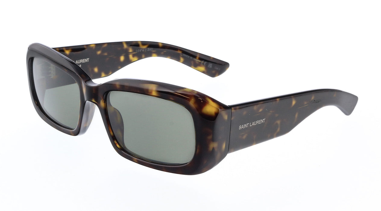 Saint Laurent SL 809-002 Havana square Sunglasses