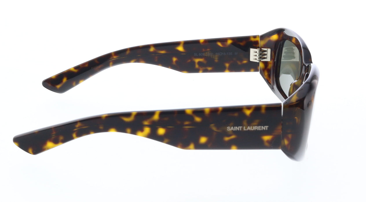 Saint Laurent SL 809-002 Havana square Sunglasses