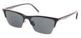 Saint Laurent SL 767 002 Shiny Black Cat-Eye Sunglasses