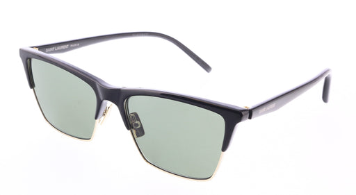 Saint Laurent SL 767-001 Rectangular Sunglasses in Classic Black