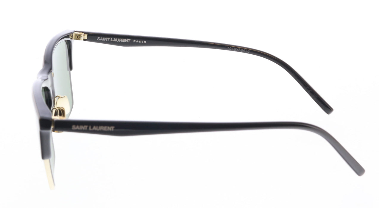 Saint Laurent SL 767-001 Rectangular Sunglasses in Classic Black