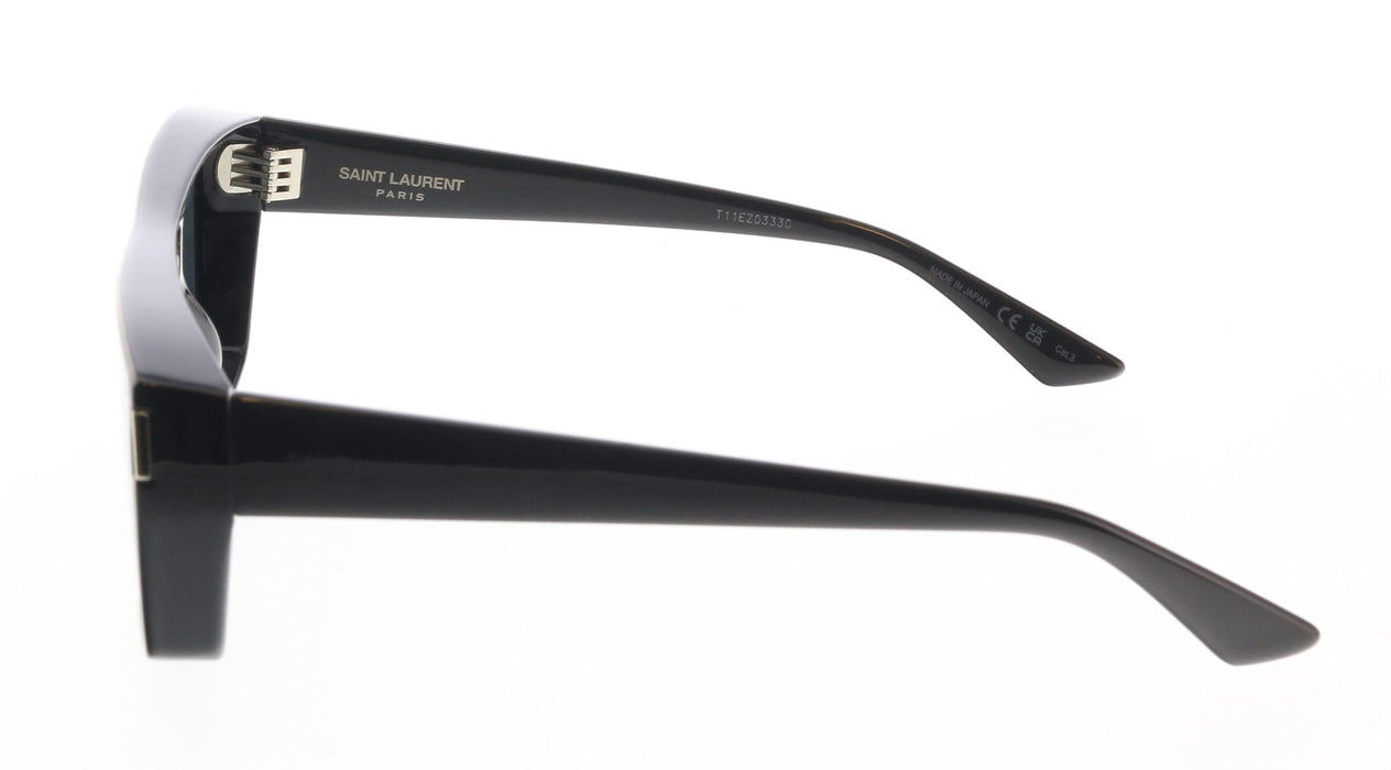 Saint Laurent SL 757-001 Black Rectangular Sunglasses
