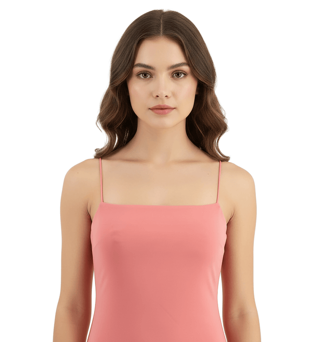 Emporio Armani Coral Silk Crisscross Open-Back Evening Gown