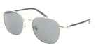 Montblanc MB0271S-006 Gold Aviator-Inspired Sunglasses Classic Elegance