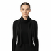 Dolce & Gabbana Black Solid Womens Silk Scarf