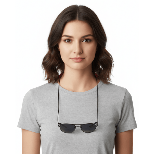 Emporio Armani Red Rubber Eyewear Strap