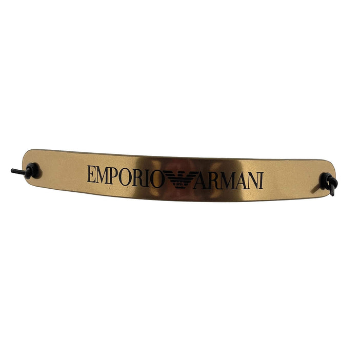 Emporio Armani Bronze Rubber Eyewear Strap