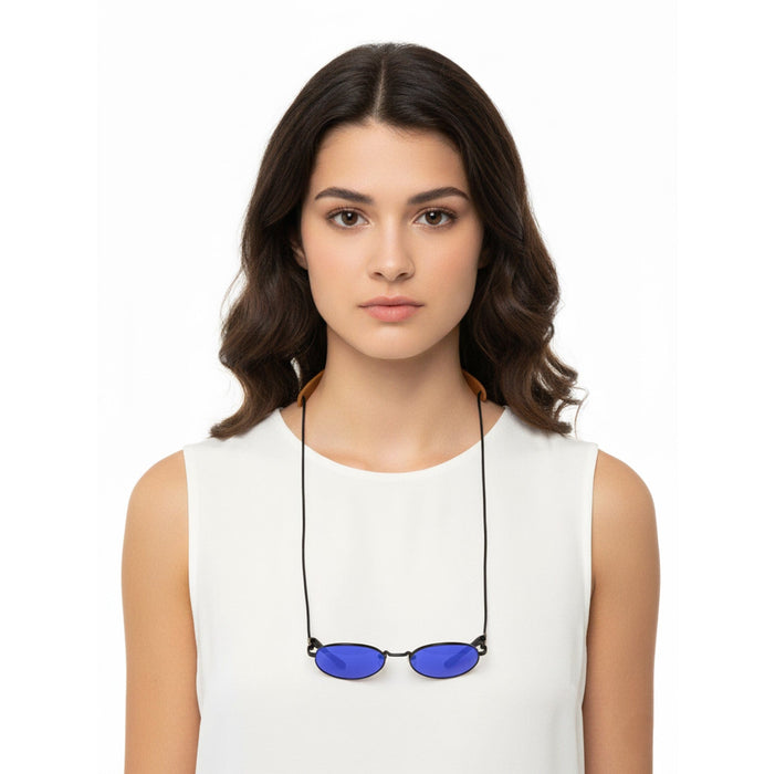 Emporio Armani Bronze Rubber Eyewear Strap